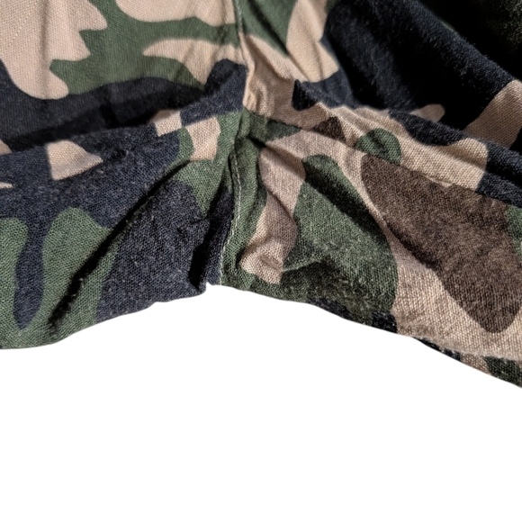 Ariat x Rodeo Quincy Camo American Flag Joggers Western Lounge Pants XL - Picture 5 of 9